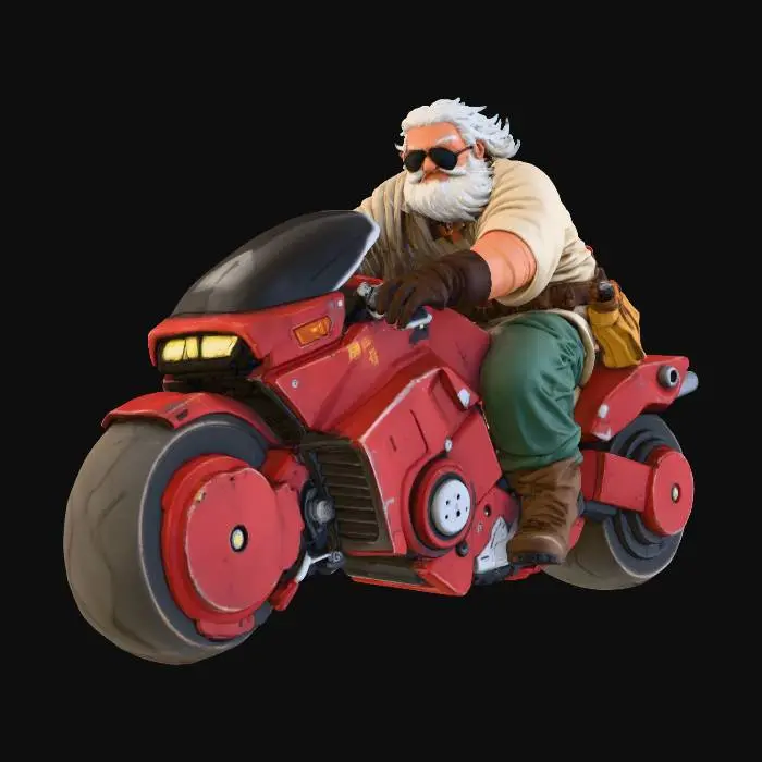 3D model for Speeding Santa, #Christmas2025#