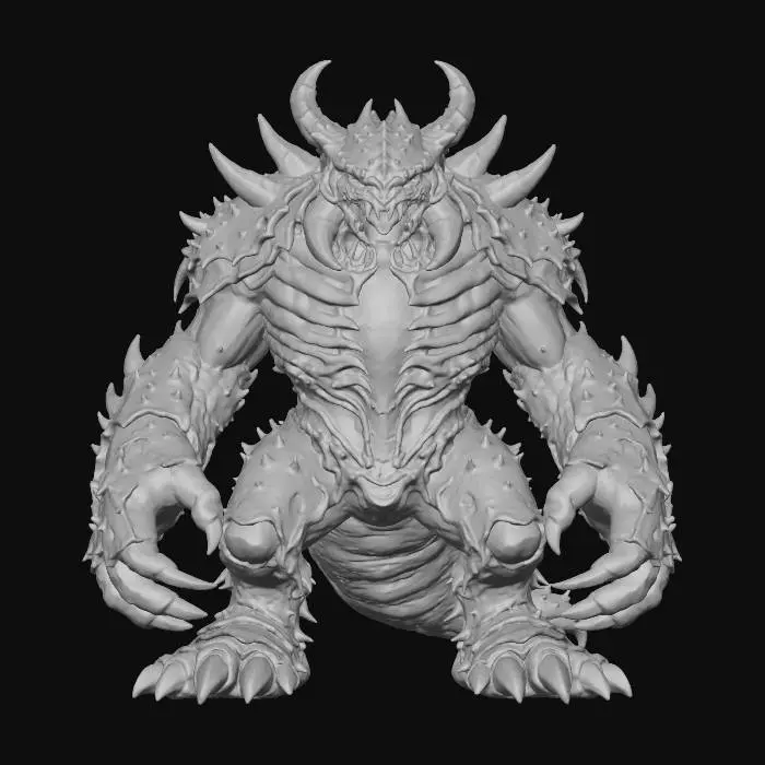 3D model for Infernal Behemoth