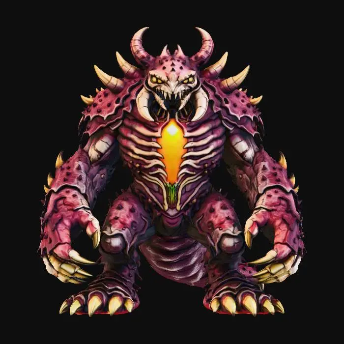 3D model for Infernal Behemoth