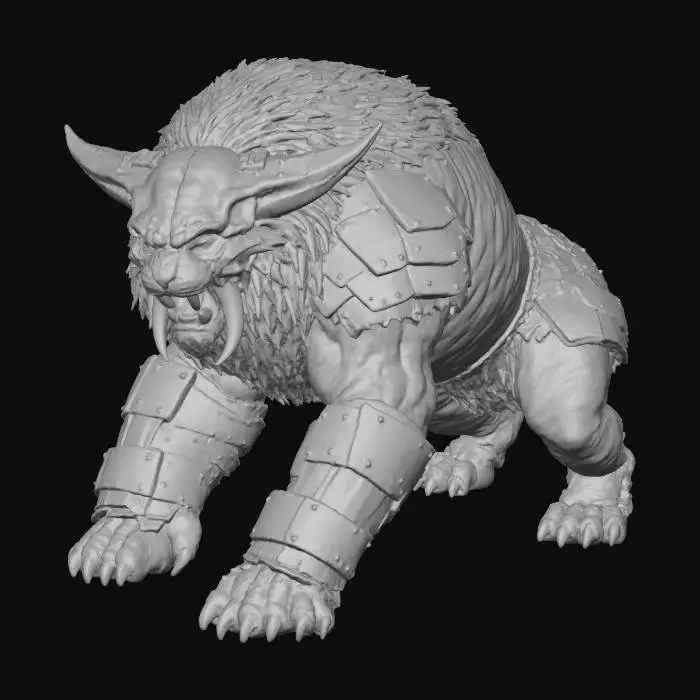 3D model for Behemoth Roar