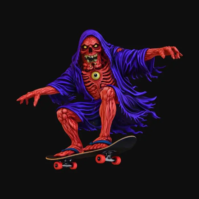 3D model for Skater Ghoul