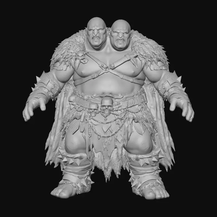 3D model for Ogre Twins
