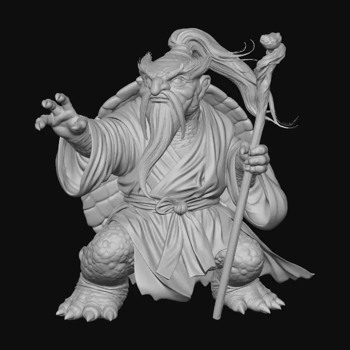 3D model for Elder Tortoise Sage