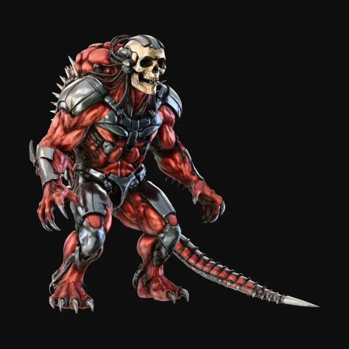 3D model for Cybernetic Behemoth