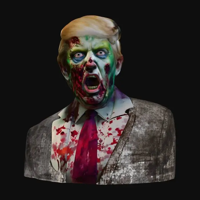 3D model for Zombie President