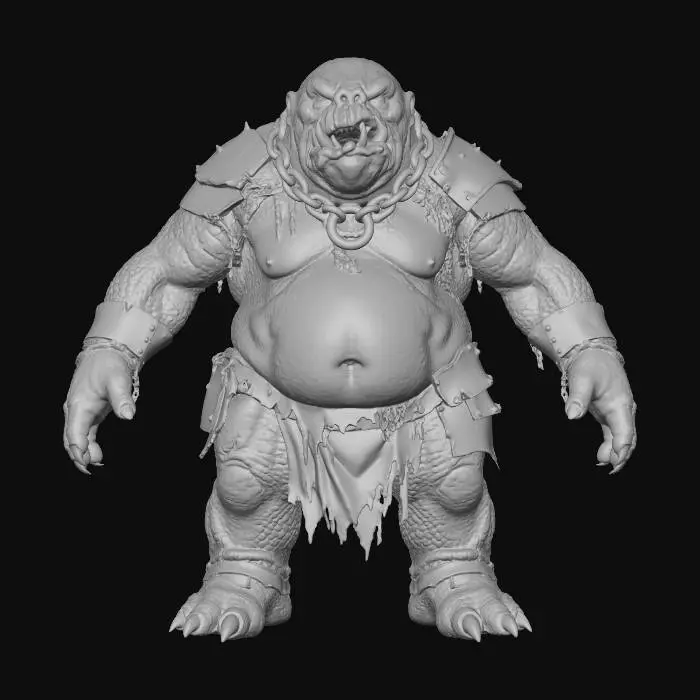 3D model for Chainbound Brute