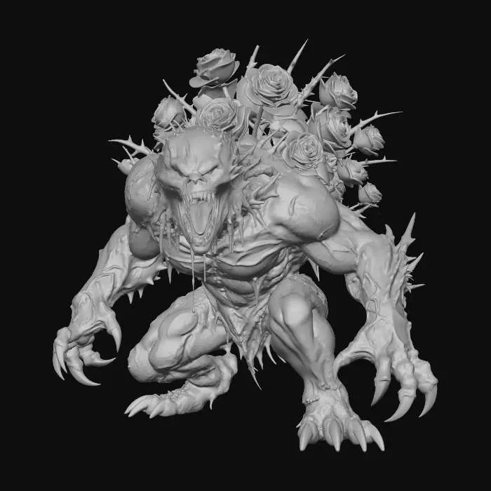 3D model for Crimson Bloom Behemoth