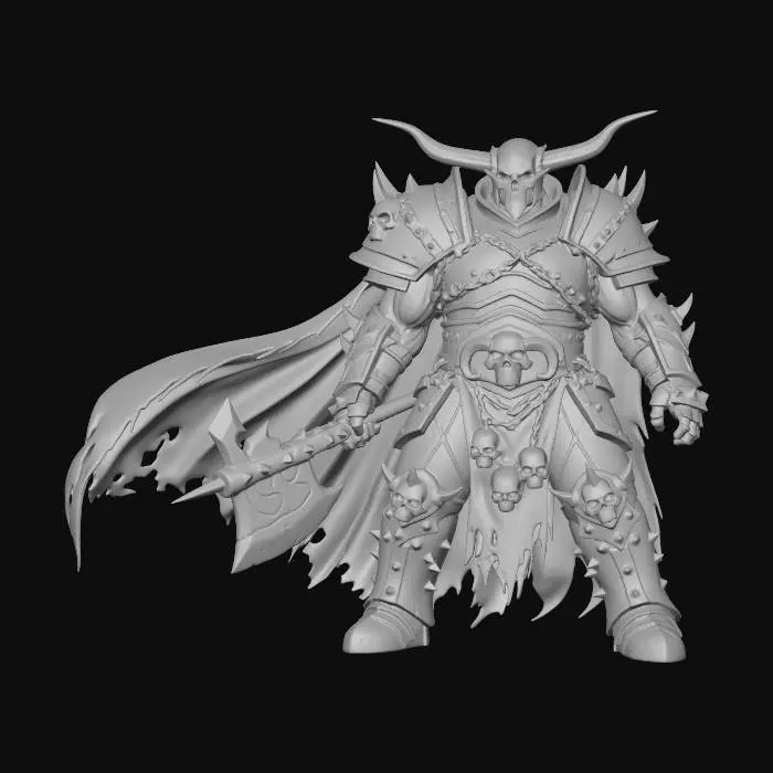 3D model for Iron Skull Warlord
