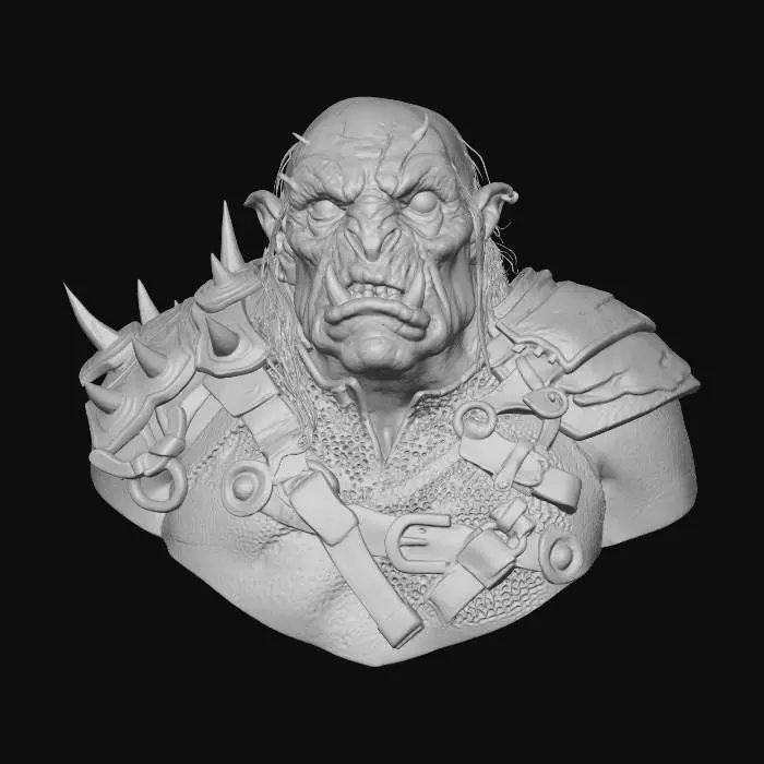 3D model for Ironjaw Warlord