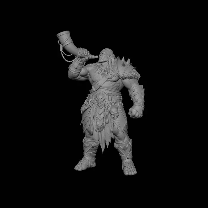 3D model for Skullbound Berserker