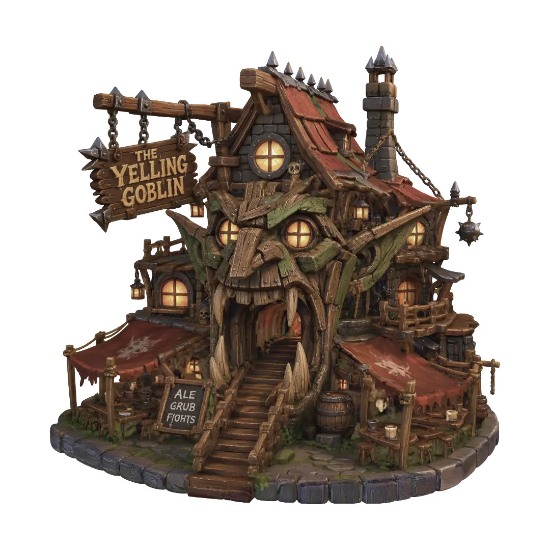 The yelling goblins - Creature 的 AI 生成 3D 模型