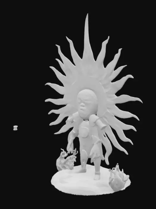 3D model for sol invictus