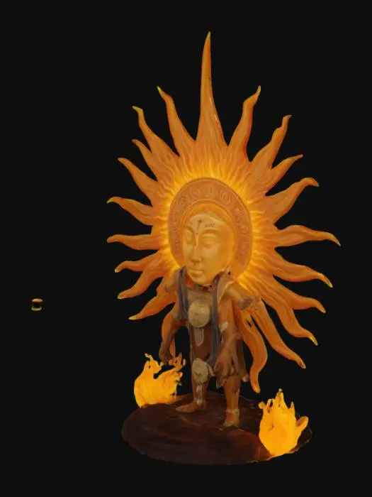 3D model for sol invictus