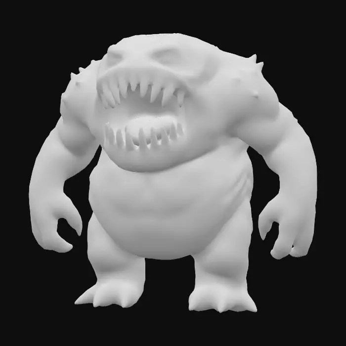 3D model for Gnarlesnarl_REFORGED_generate
