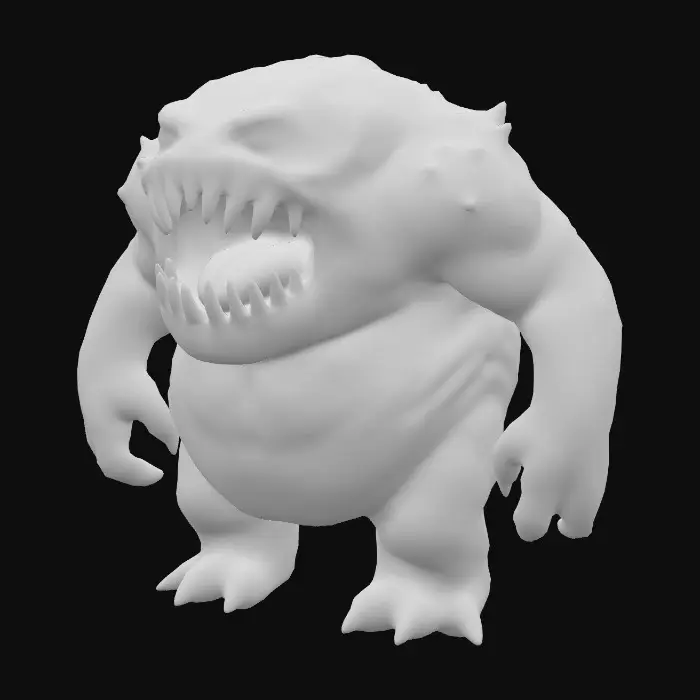 3D model for Gnarlesnarl_REFORGED_generate