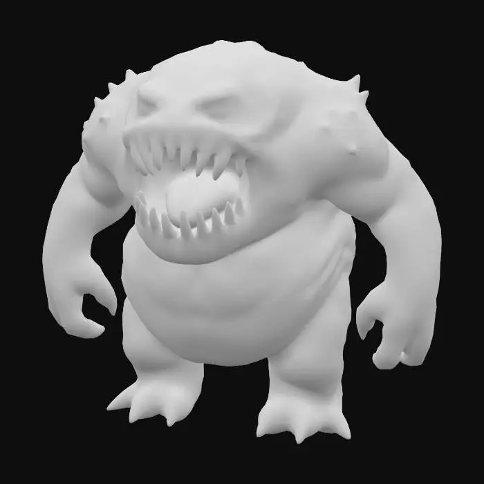 3D model for Gnarlesnarl_REFORGED_generate