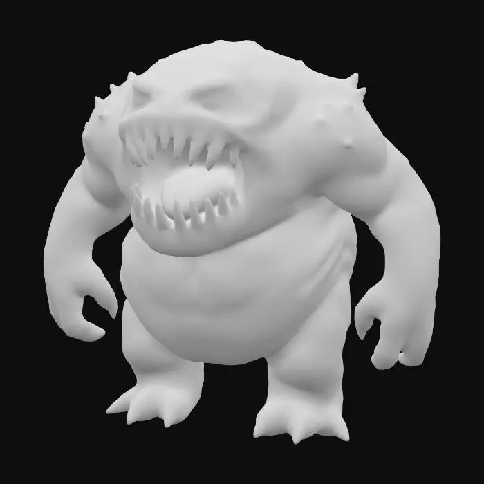 3D model for Gnarlesnarl_REFORGED_generate