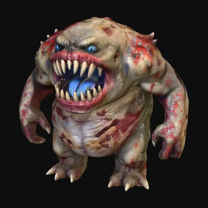3D model for Gnarlesnarl_REFORGED_generate
