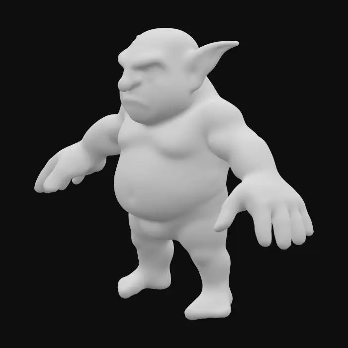 3D model for Grumpy_Goblin_0810063440_generate
