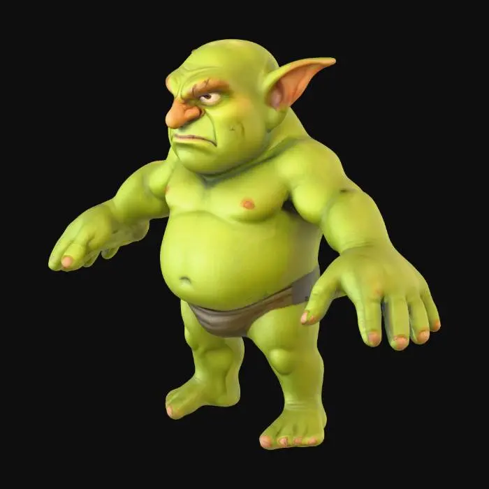 3D model for Grumpy_Goblin_0810063440_generate