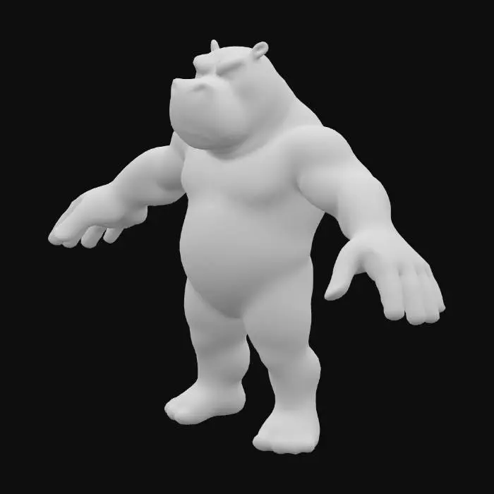 3D model for Muscle_Hippo_0814212919_generate