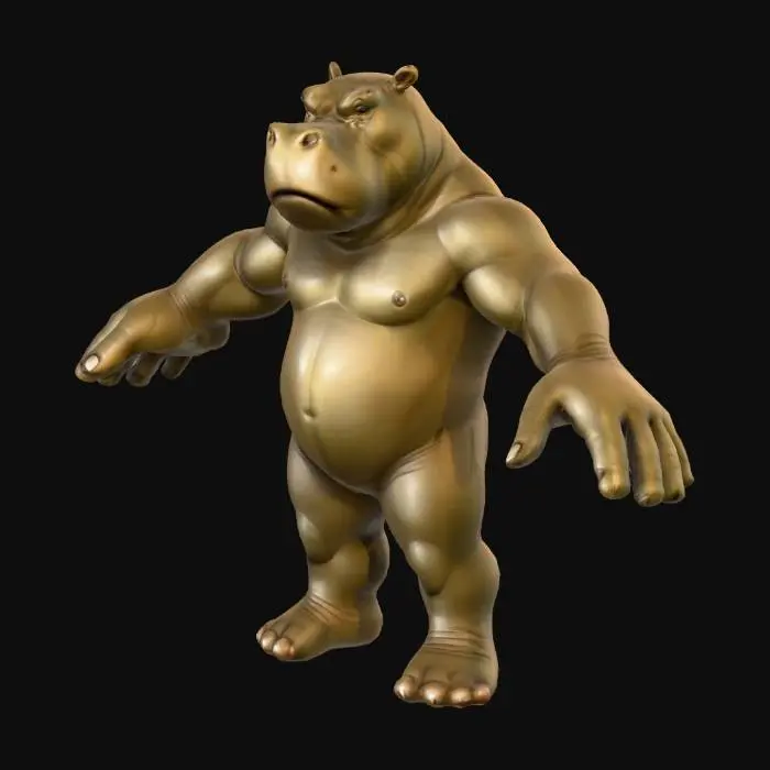 3D model for Muscle_Hippo_0814212919_generate