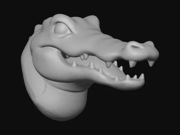 3D model for Alligator Smile