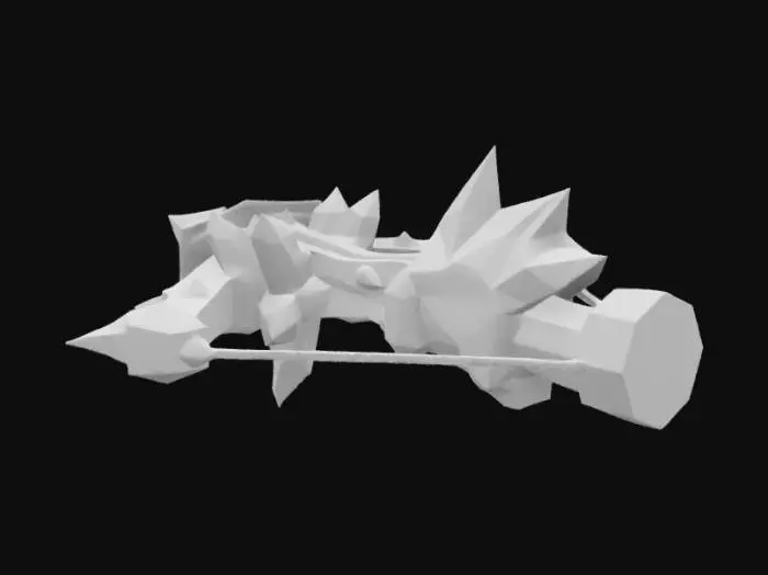 3D model for Frostshard Crossbow