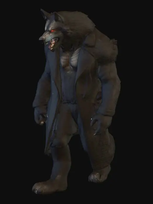 3D model for Werewolf in the Mist