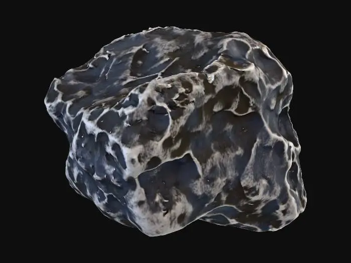 3D model for Meteorite Stone