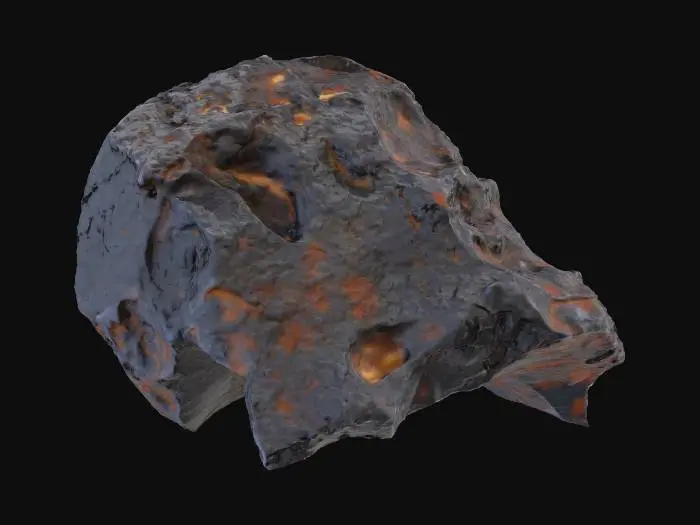 3D model for Meteorite Specimen