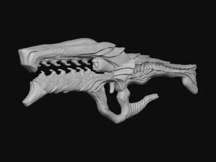 3D model for Collector Assault Rifle