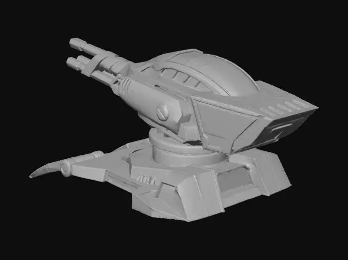 3D model for Large Sentry Gun