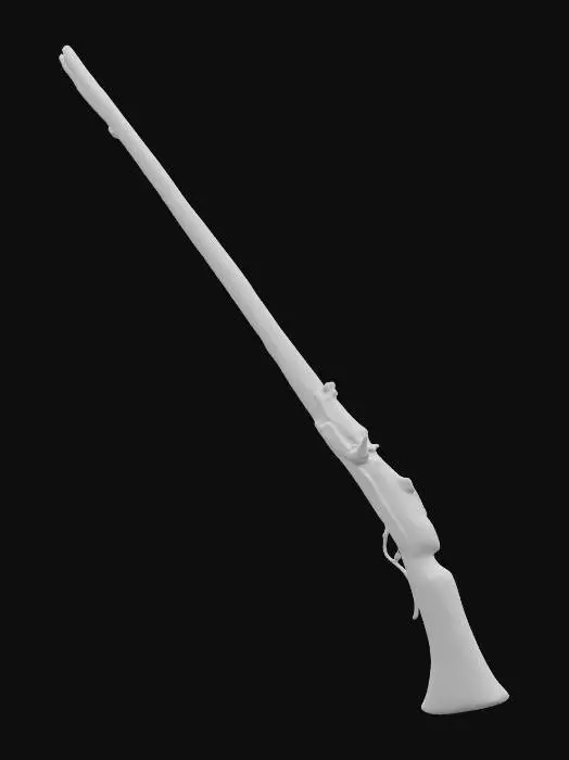 3D model for Matchlock Musket