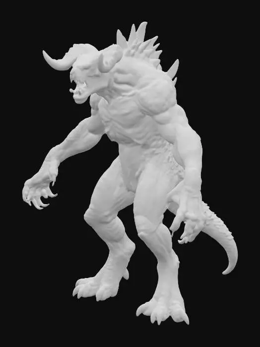 3D model for Deathclaw 2