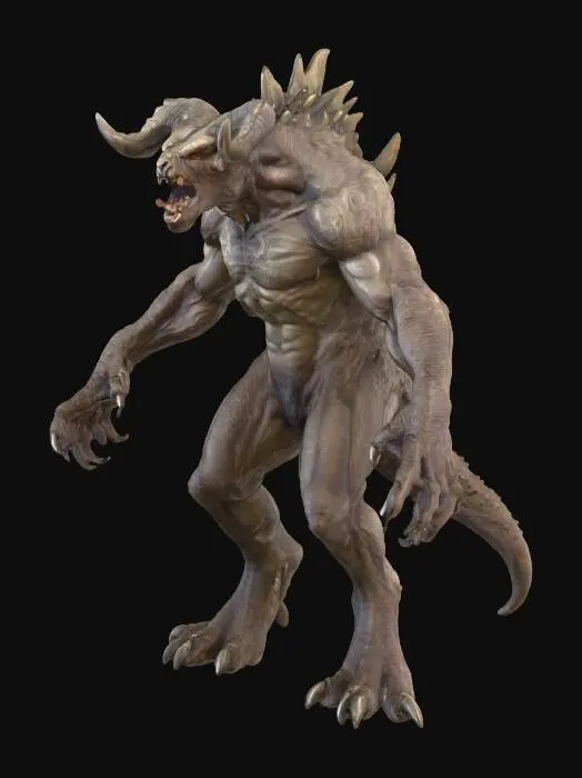 3D model for Deathclaw 2
