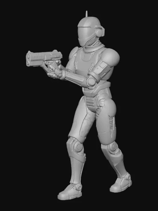 3D model for Mech Trooper