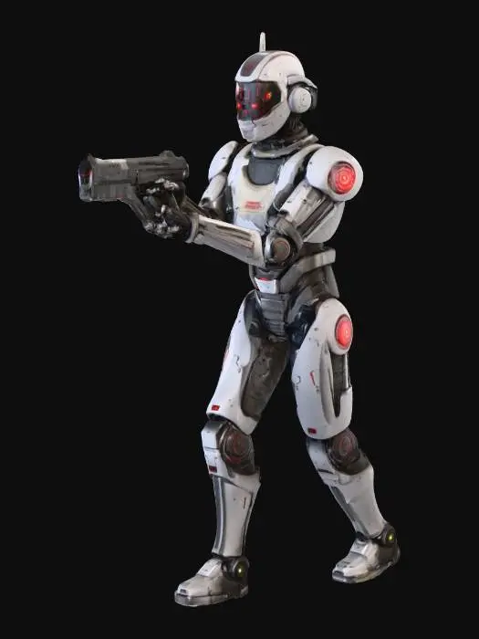 3D model for Mech Trooper