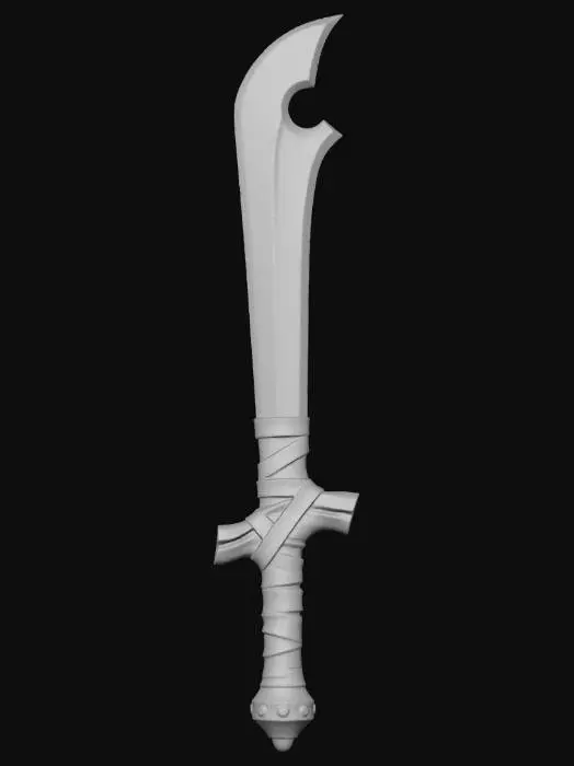 3D model for Baku Sword