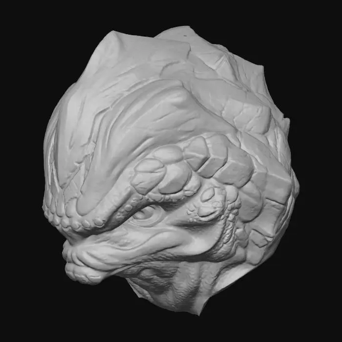 3D model for Grunt Head