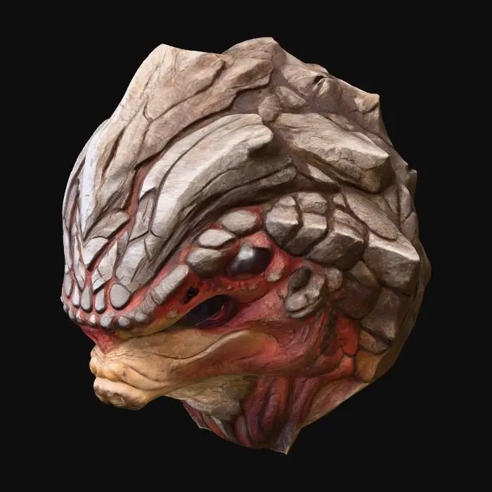 3D model for Grunt Head