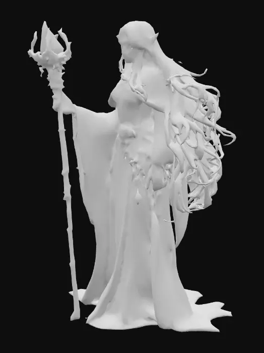 3D model for Enchanted Forest Guardian