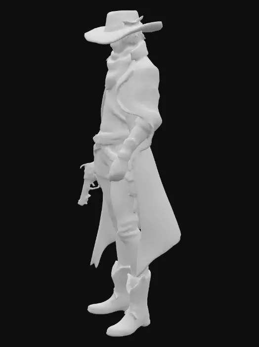 3D model for Cowboy Vigilante