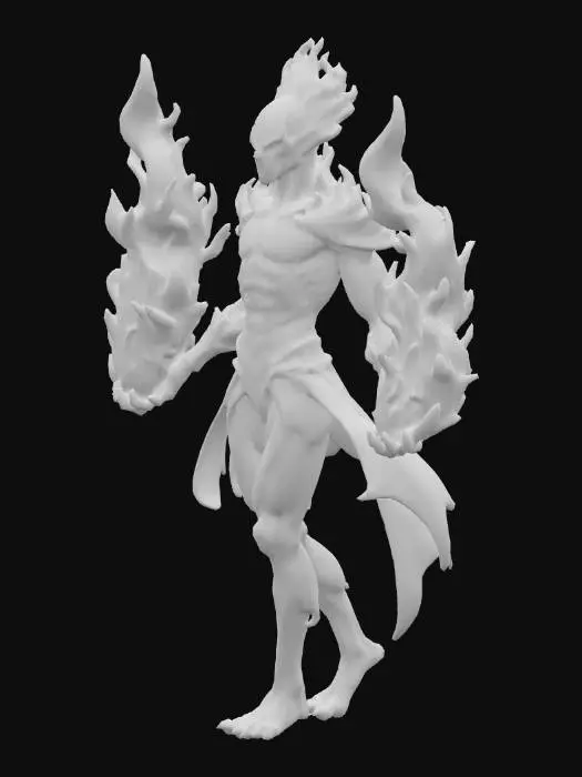 3D model for Inferno Guardian