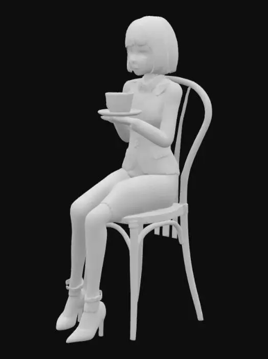 3D model for Tea Time Elegance