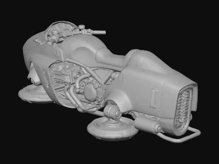 3D model for Futuristic Hoverbike