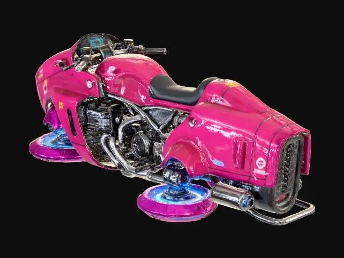 3D model for Futuristic Hoverbike