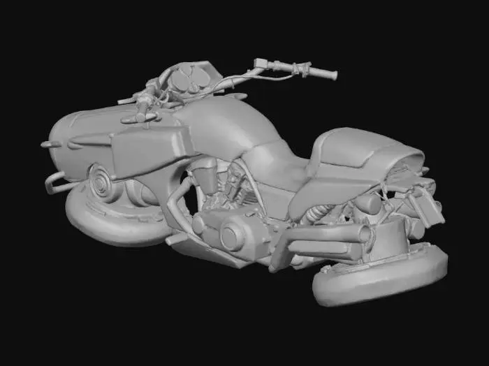 3D model for Turbo Hoverbike
