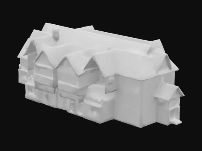 3D model for Medieval Inn Replica