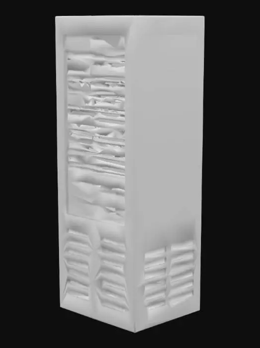 3D model for Server Stack Illustration
